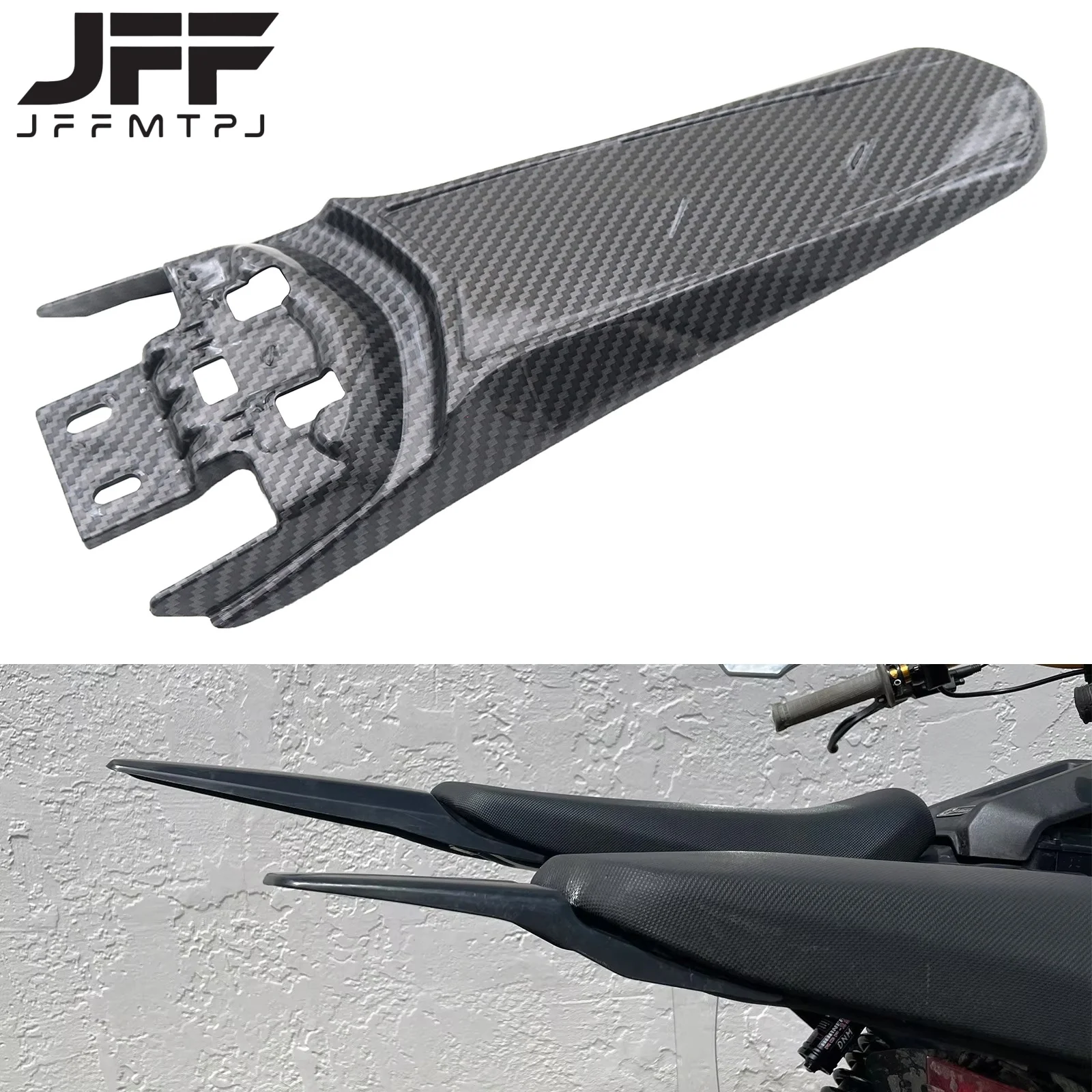 Modified Extended Longer Rear Fender For SurRon Light Bee S and Light Bee X Universal Extra Long Dirt Pit Mudguard Tail Fender