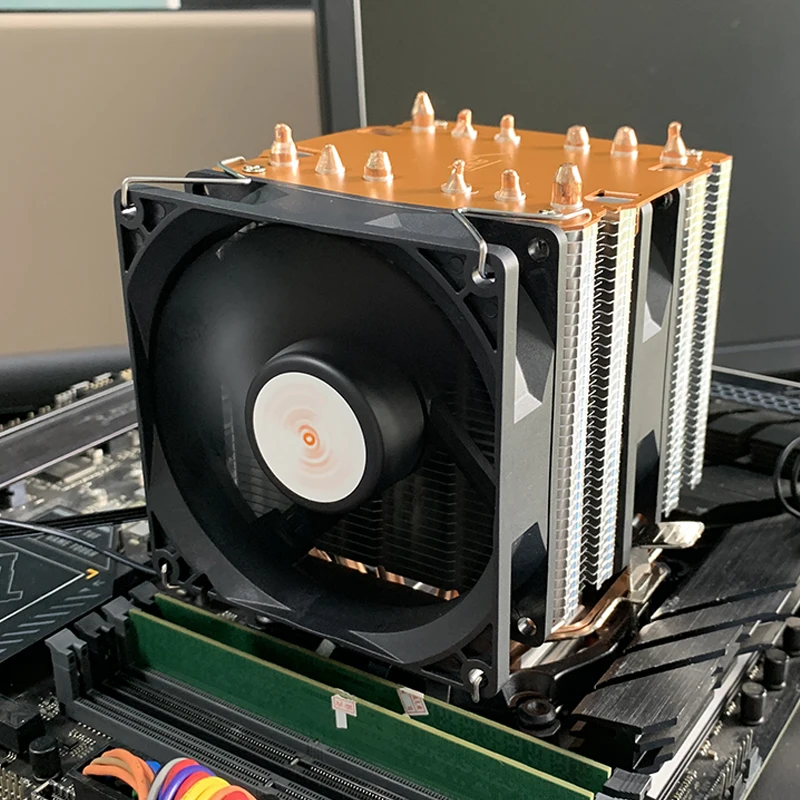 

6 тепловых трубок процессора-кулера X99 Процессор-кулер TDP 170 Вт для Intel LGA 1700 1200 1150 1151 1155 2011 1366 X79 AMD AM4 AM5 Ventilador