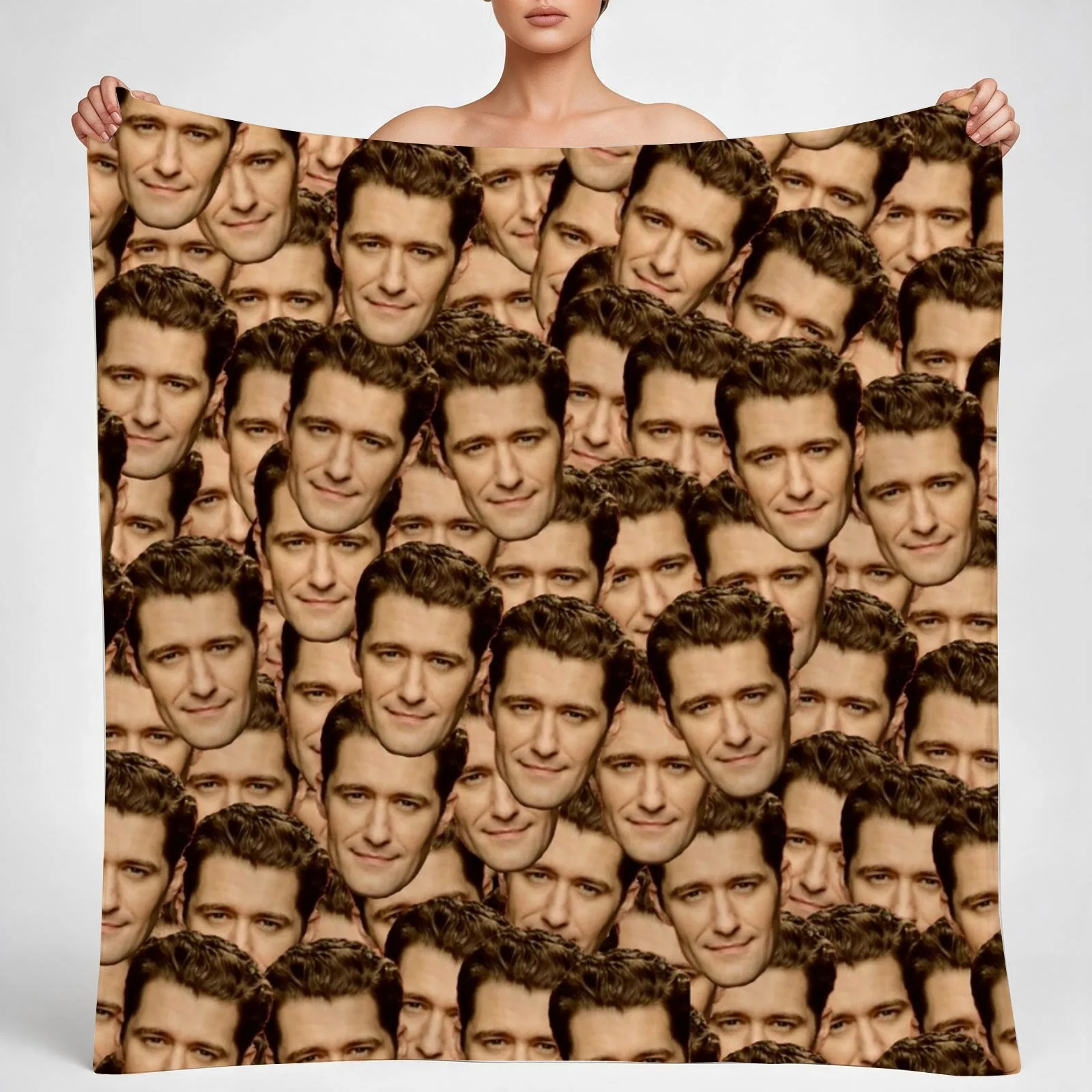 matthew morrison Throw Blanket couch cozy soft plush fuzzy picnic outdoor blanket