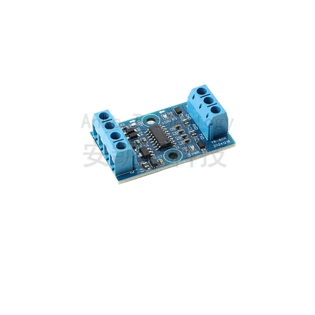 YR-8011_High-performance TTL to RS-232 Communication Converter Module_High-speed, Wide Power Supply, Compatible with 3.3/5V