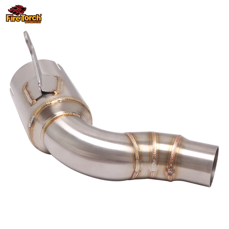 For Husqvarna 401 SVARTPILEN VITPILEN 125 250 2020 2021 Motorcycle Exhaust Escape Modify Mid Link Pipe Connect Original Muffler