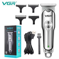 VGR Hair Trimmer Professional Barber Rechargeable Hair Cutting Machine Clippers Cordless Haircut Electric Trimmer for Men V-071