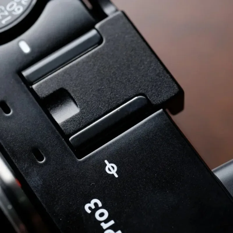 Metall-Handgriff mit Daumenauflage für Fujifilm Fuji X-Pro3 Xpro2 X-Pro Kamera, Handgriff mit Lederschutz – Detail 3