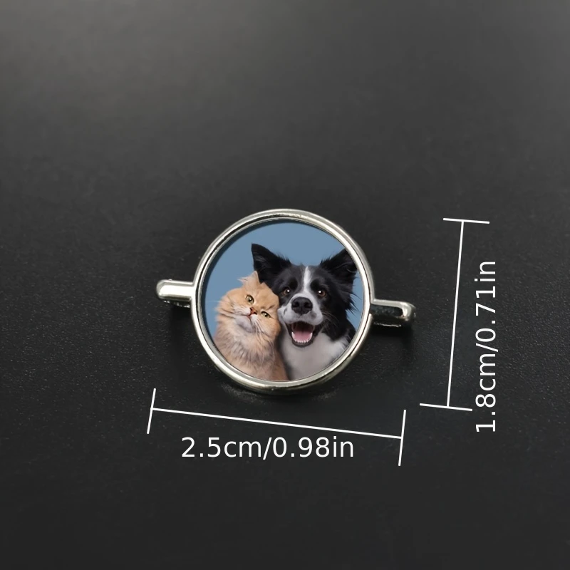 Custom Photo Watch Band Charm, Personalised Picture Accessory