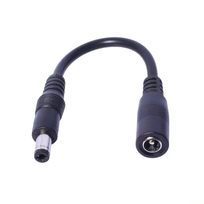 B03F Universal 5.5x2.1mm Female Adapter Cable 22AWG DC5521 Convert to Multiple Plugs Including C13 12 for Electronics