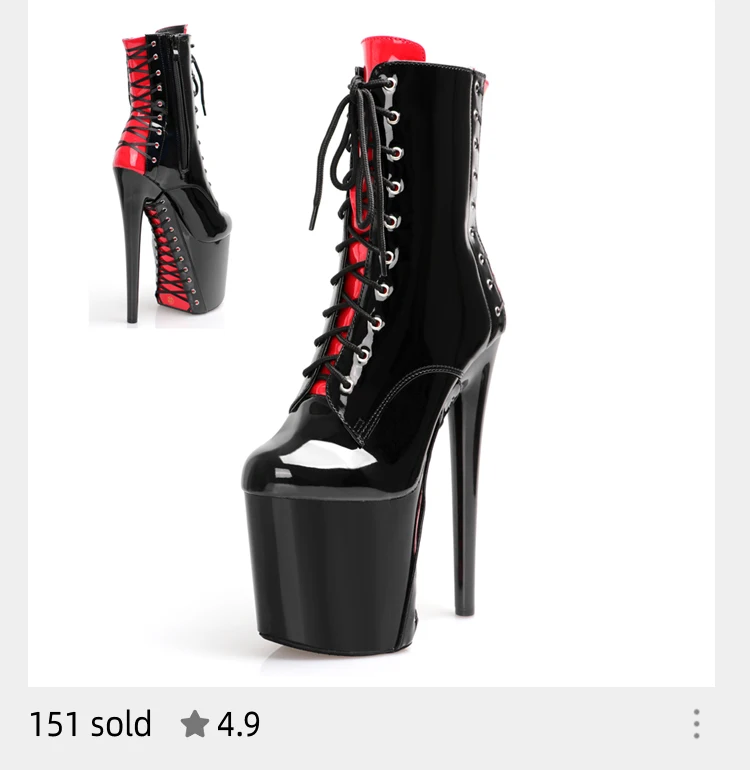Stripper Shoes Clear 20cm Rhinestone Platform Hate Sky High Sandals Nightclub Model Shining 8inches High Heels New Bride Exotic
