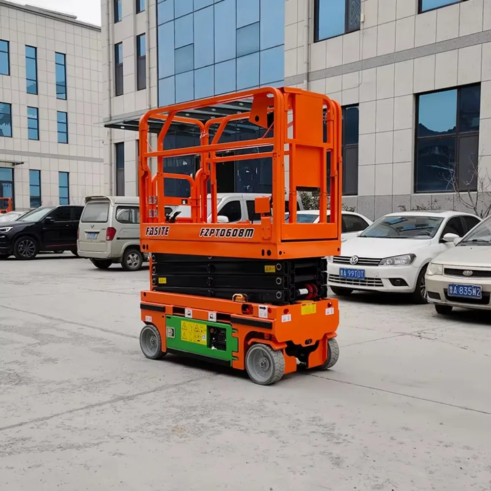 Electric Mobile Hydraulic Aerial Work Platform Scissor Lift