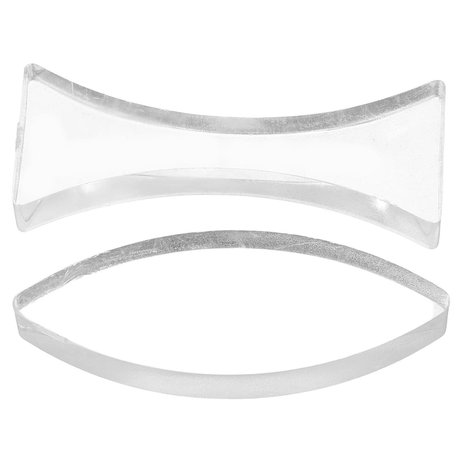 

2Pcs Optical Lens Basic Physics Teaching Concave Convex Lens Set Practical Learning Light Refraction Experiment Physics Teaching