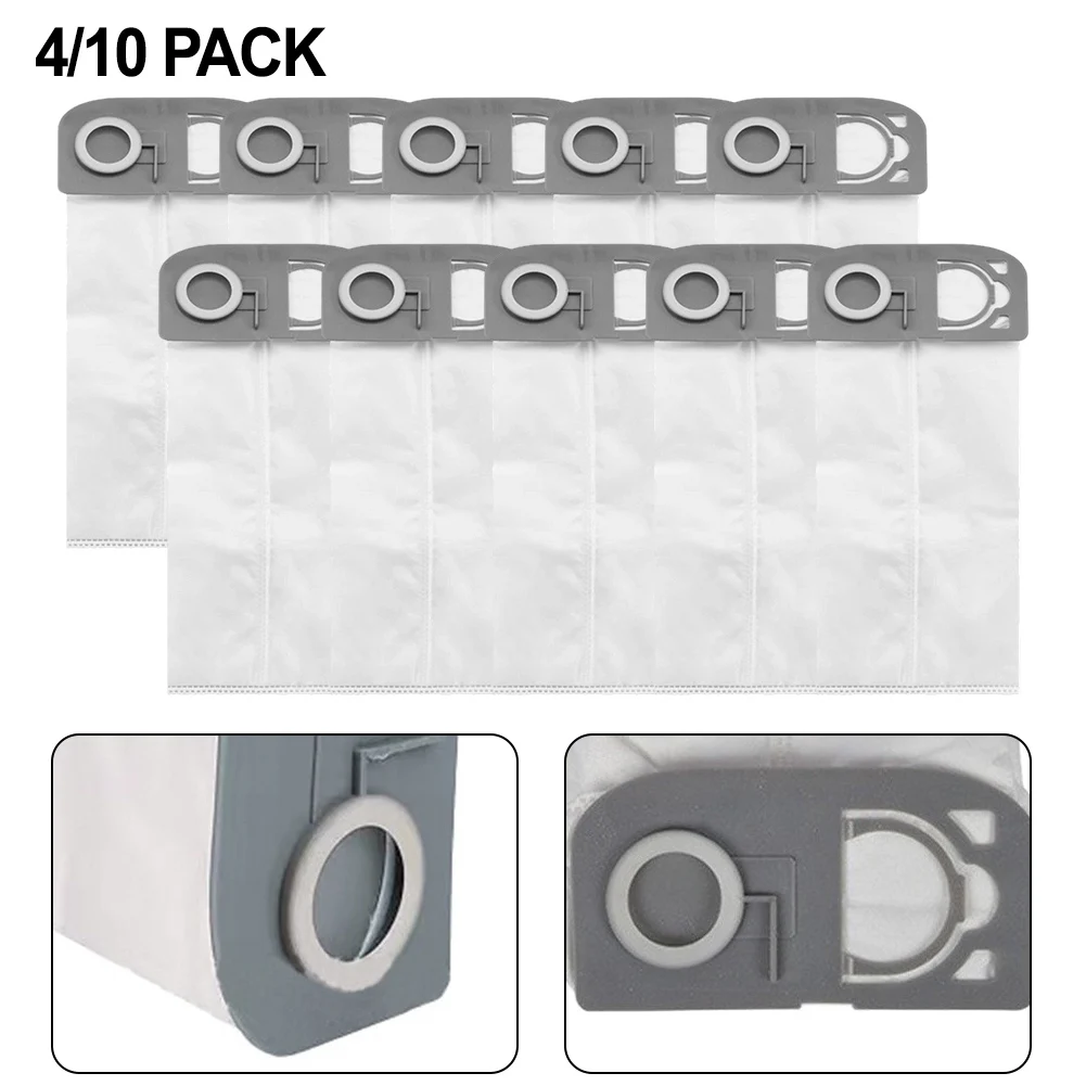 HEPA Vacuum Bags For For Riccar R25 Series R25S R25D R25P Replace R25HC-6 Meltblown Non-woven Dust Filter Accessories 4 10 Pcs