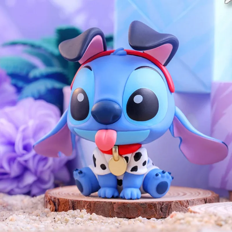 Hot Toy Disney Stitch Cosplay Dumbo Tigger Simba Olaf Classic Role Pvc Statue Doll Children Toy Collectible Model Surprise Gift