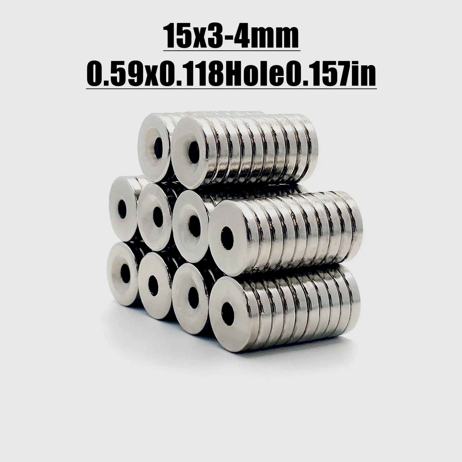 5-300pcs 15x3-4mm Magnet Neodymium Magnet N35 NdfeB Round Shape 15*3-4 Magnet Accessory Permanent Magnetic Imanes Fridge Magnets
