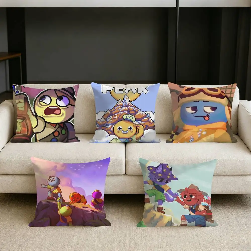 

Game P-PEAK ScoutS-S Square Sofa Pillow Cover Solid Color Living Room Home Decor Cushion Case
