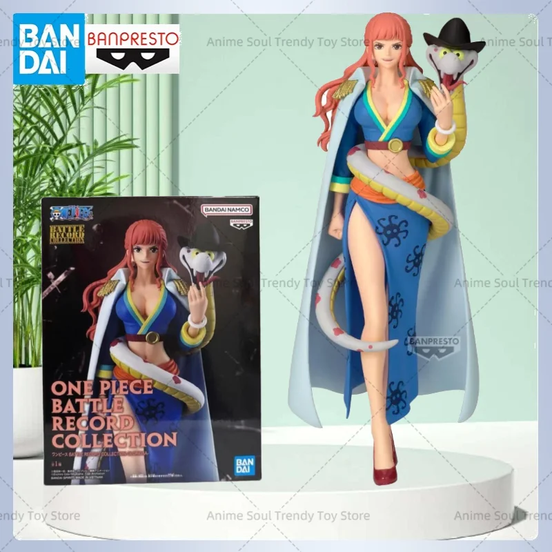 Figurine d'anime originale Banpresto One Piece God Valley Gloriosa Battle Record Collection, modèle de collection Bishoujo, ornement AS
