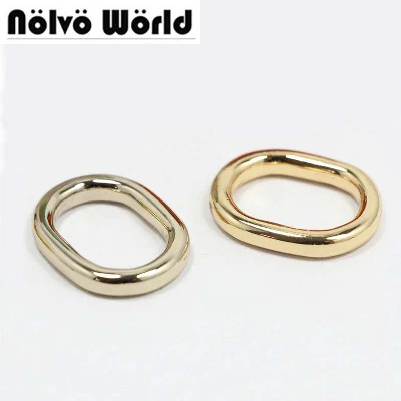 100pcs 5 colors 3/4 inch 2cm Alloy Strapping Webbing Pets Collar Backpack Bag Strap Parts