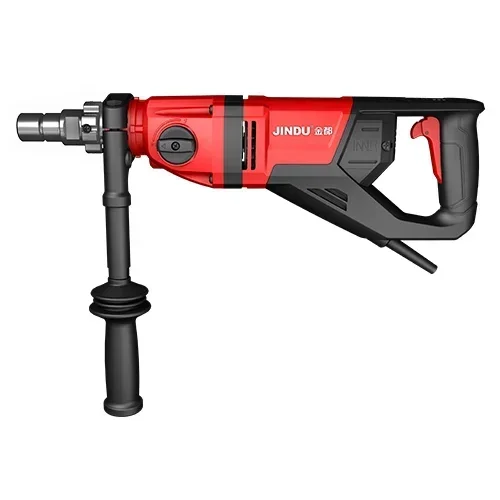 2000W Handheld Micro Percussion Concrete Core Drill Machine - Two Speeds with Level Indicator Light, Auto-stop Design