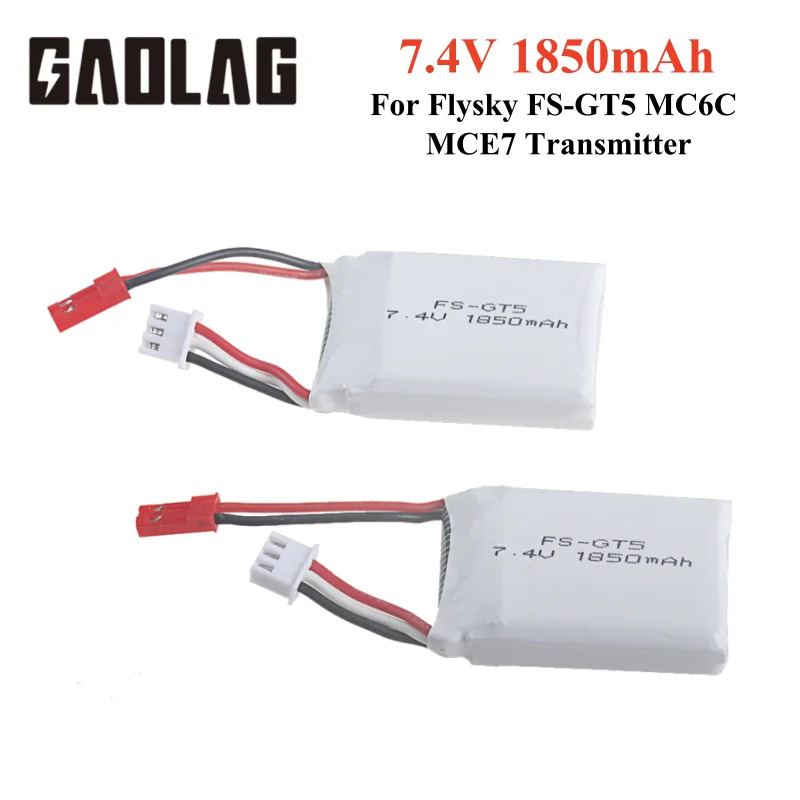 Yangers 2er Pack 7,4 V 1500 mAh Lipo Akku RC wiederaufladbare Batterien JST Stecker mit USB-Ladegerät Set für Flysky FS-GT5 FS-G7P Transmitter Yangers 2er Pack 7,4 V 1500 mAh Lipo Akku RC wiederaufladbare Batterien JST Stecker mit USB-Ladegerät Set für Flysky FS-GT5 FS-G7P Transmitter