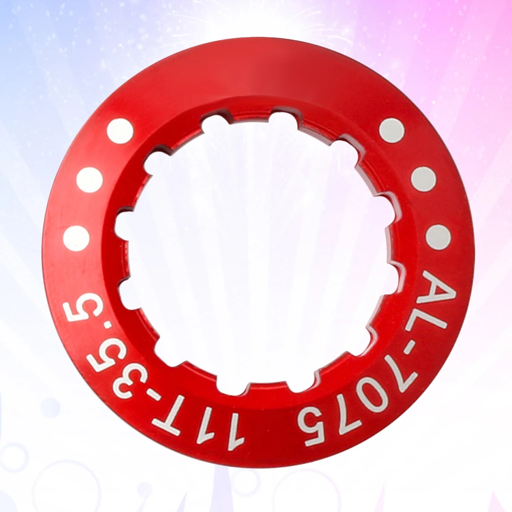 

Bicycle Flywheel Cover Aluminum Alloy Lightweight High Strength for Mountain Bike Folding Nut Fixed Flywheel Parts