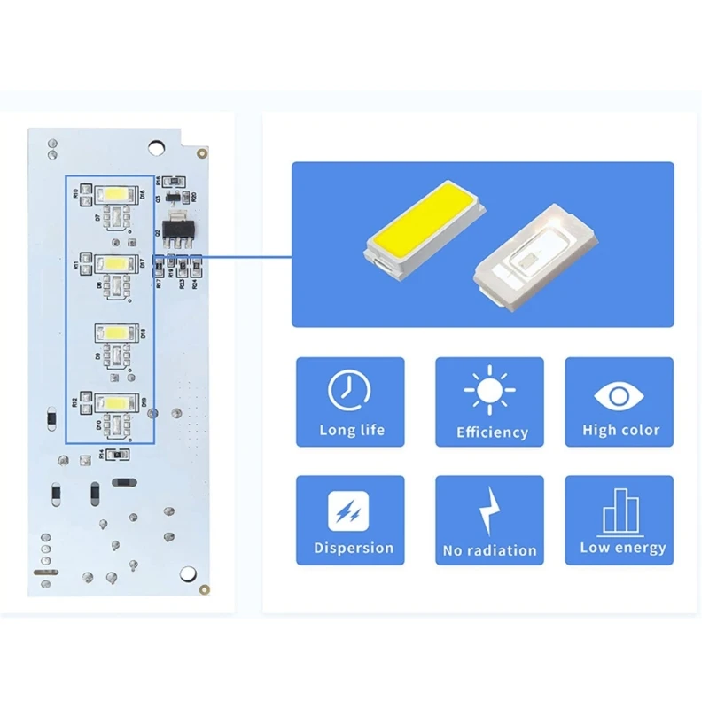 1PC W10515057 Fridge LED Light Brand High-Quality LED Light Board Refrigerator