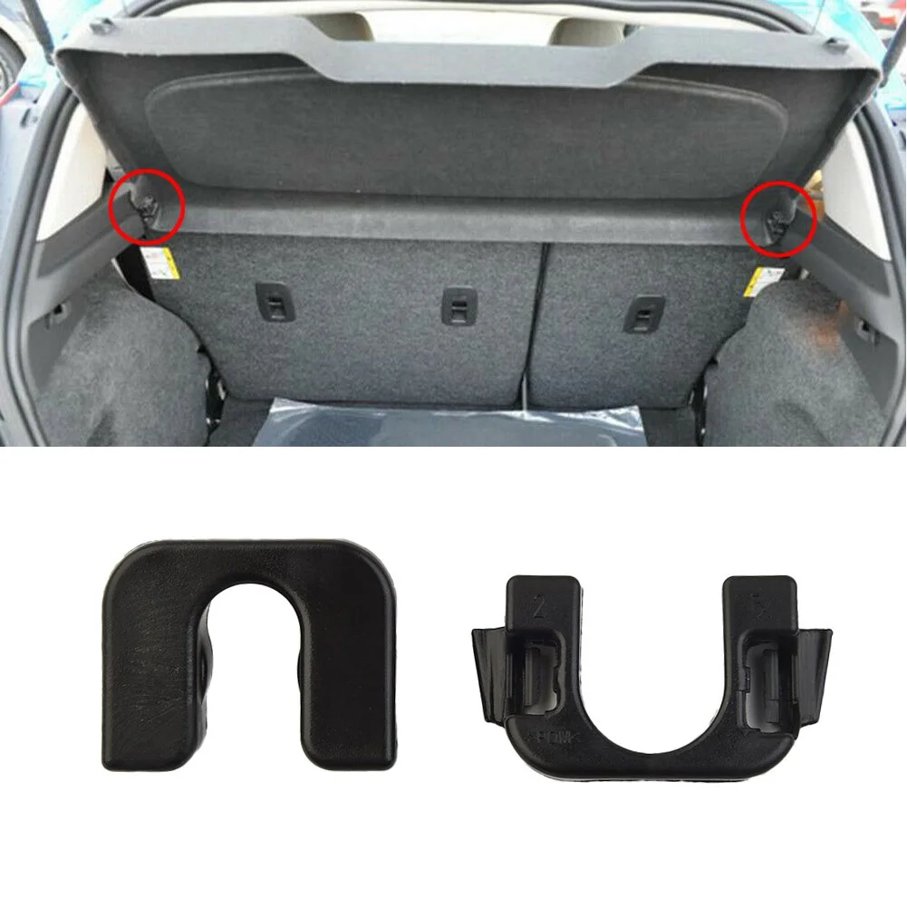 2pc Rear Boot Trunk Car Load Cover Parcel Shelf Clips Interior Accessories 015532109E For Nissan For Qashqai Shelf Clip Which