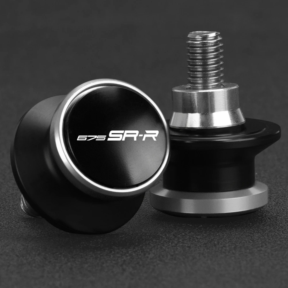 Für CFMOTO CF MOTO 675SRR 675 SR-R 675 SRR 675 2024 2025 Motorräder Zubehör 10 MM Schwinge Spulen Hinten Ständer schrauben Sliders