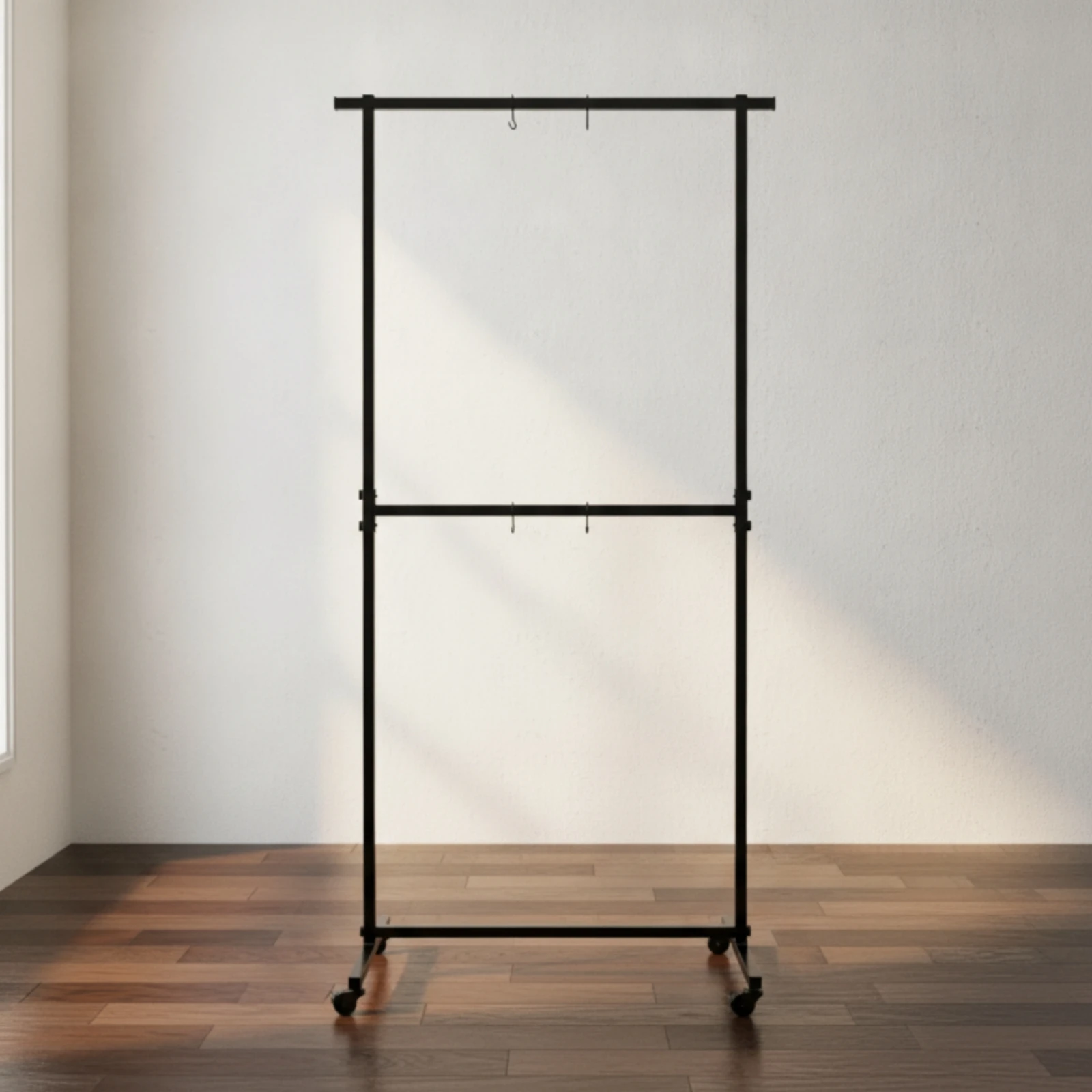 Double-Layer Gong Stand Heavy-Duty Gong Stand with Wheels Rack Long-Lasting Functional for Sound Healers, Meditation Room
