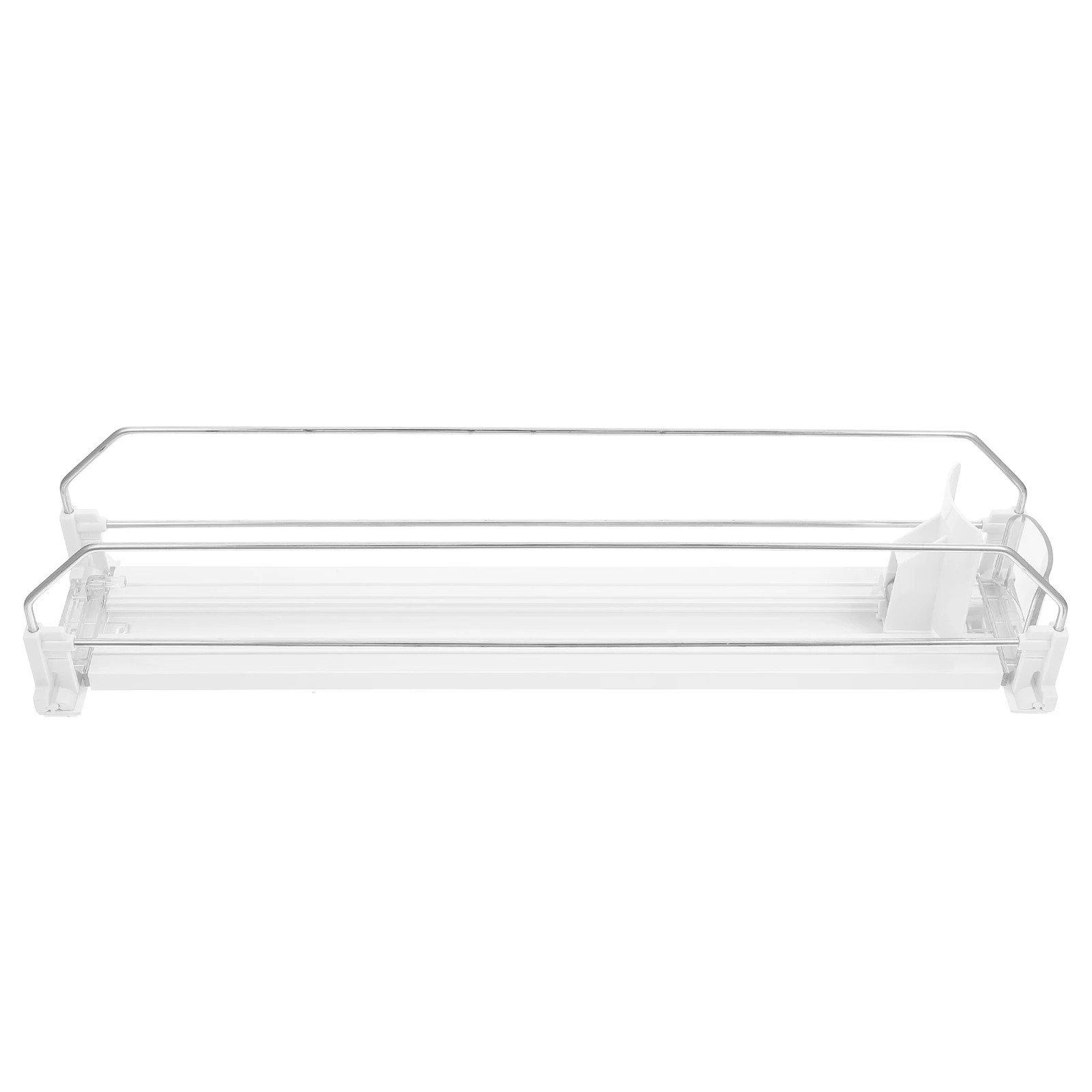 

Beverage Storage Box Fridge Organizer Large Capacity Sliding Rail Abs Material Soda Can Holder Refrigerator Display