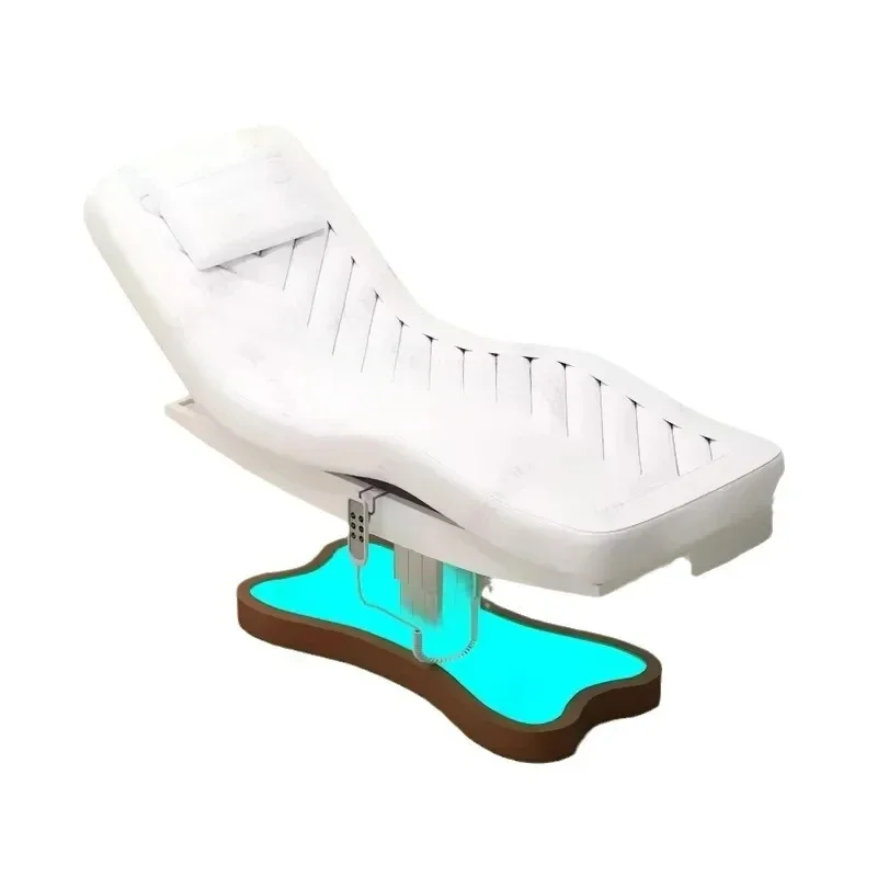 

Beauty Shop Electric Beauty Bed 3 Motor LED Light Massage Couch Micro Whole Bed Стол Массажный Складной Педикюрное Кресло