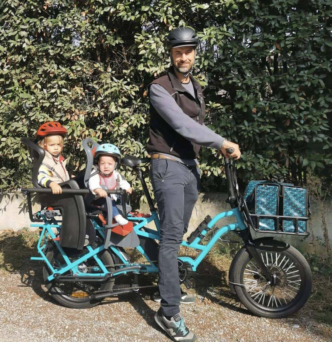 Factory Hot Selling Cargo Bicycle 500W Electric Bicycle 48v Dual Battery 20 Tire Electric Bike For Adult