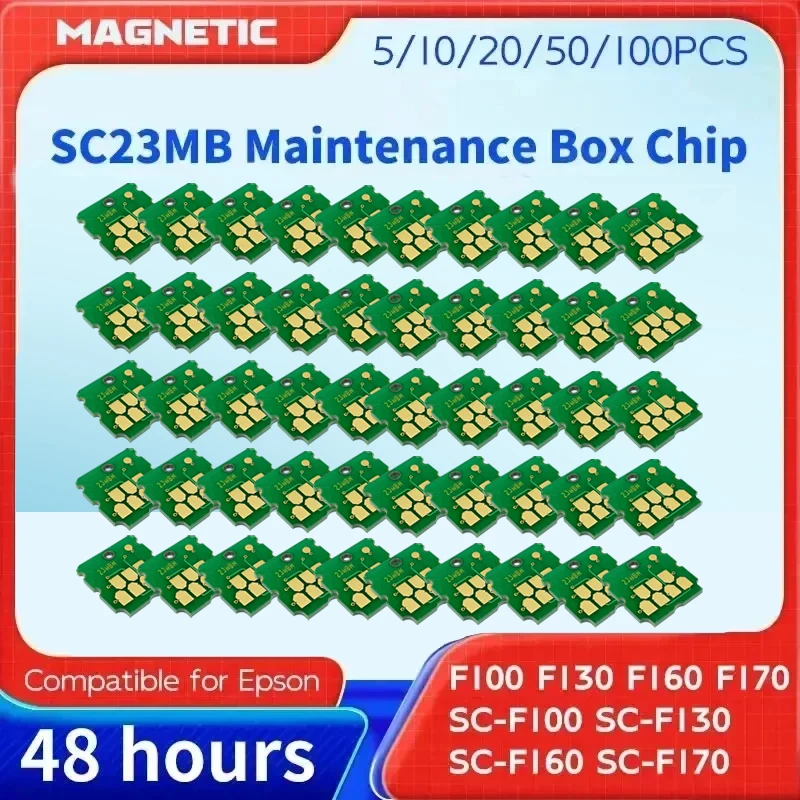 Maintenance Tank Chip For Epson SureColor SC-F100 SC-F130 SC-F160 SC-F170 F100 F130 F160 F170 Waste Tank SC23MB C13S210125 S2101
