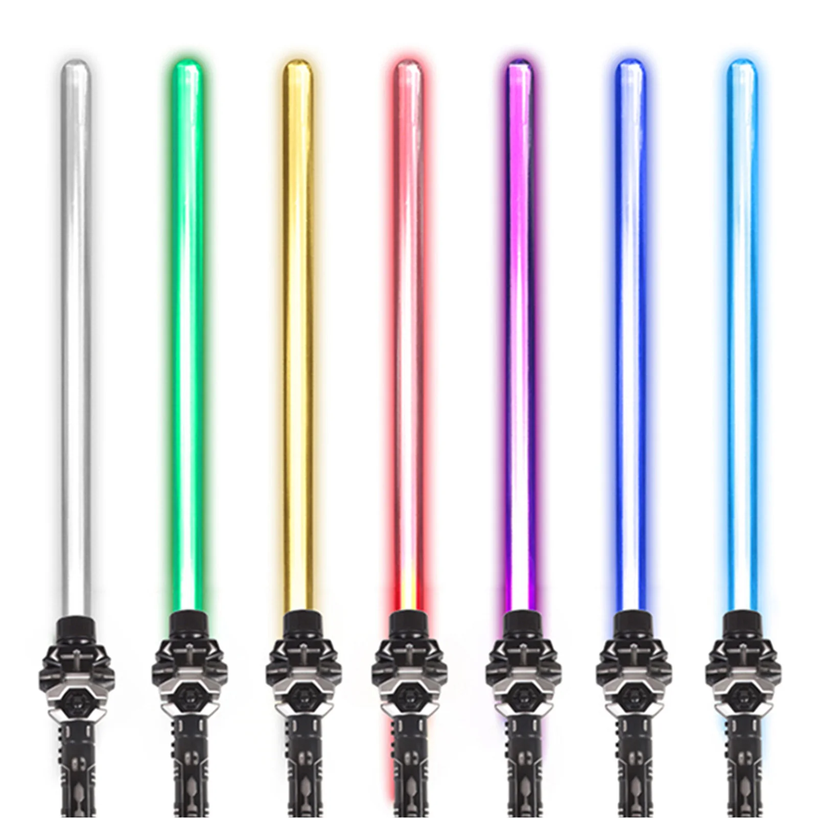 New Colorful Cross Telescopic Laser Sword Children Toys Sword Outdoor Lightsaber Cosplay Props Kids Toys