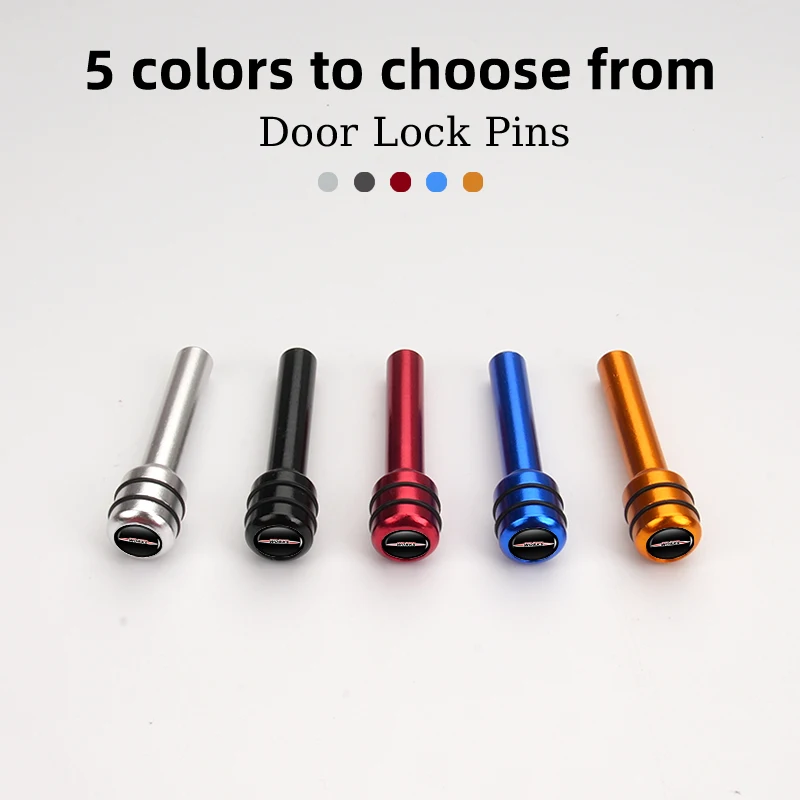 2/4Pcs Car Interior Door Lock Pins Rods Knobs Accessories For MINI WORKS Cooper R56 F50 F55 F56 R50 R53 R55 R57 R58 R59