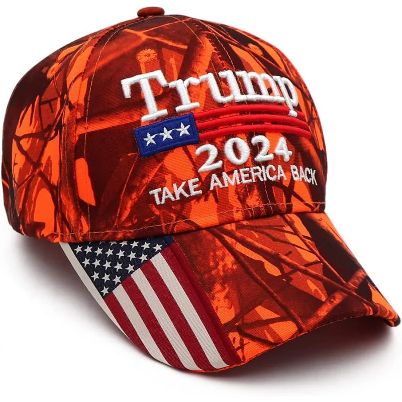 Trump hat brought back to the United States embroidered adjustable men's and women's baseball caps