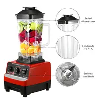 Robot culinaire puissant 2000W pour smoothies glacés, pour la cuisine, mixeur commercial haute puissance, mélangeur stationnaire, extracteur de jus, blender sans BPA 3