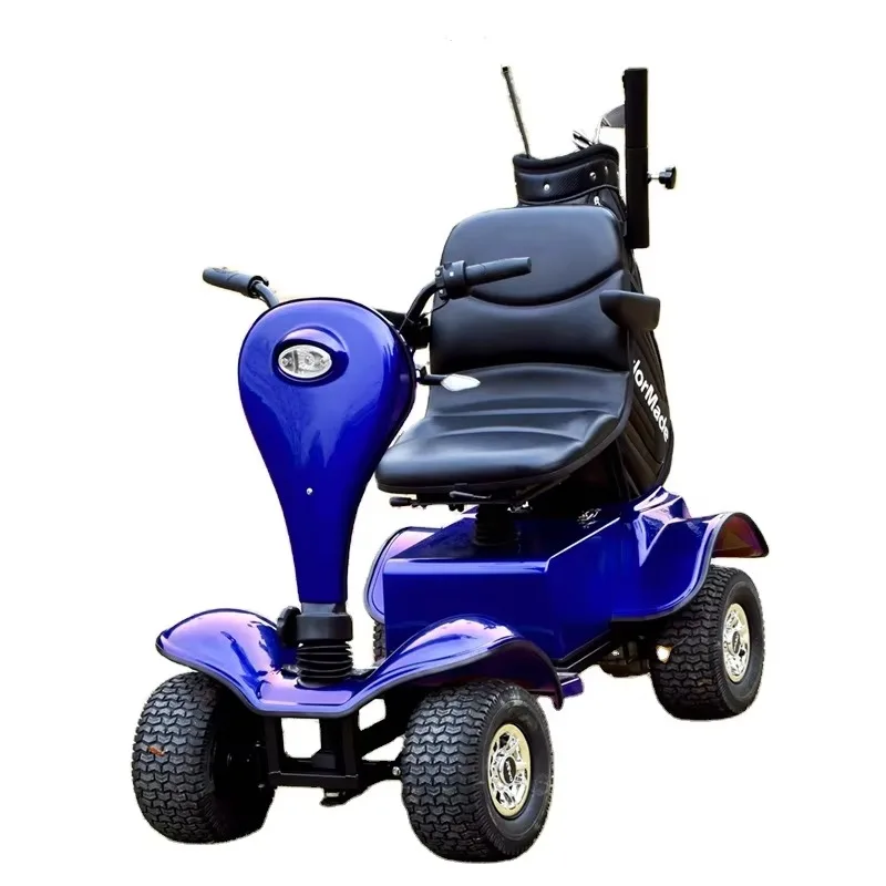 Airo Steel+ABS Open Body Electric Golf Buggy Car by Chinese Club Passenger Electric Golf Trolley Cart
