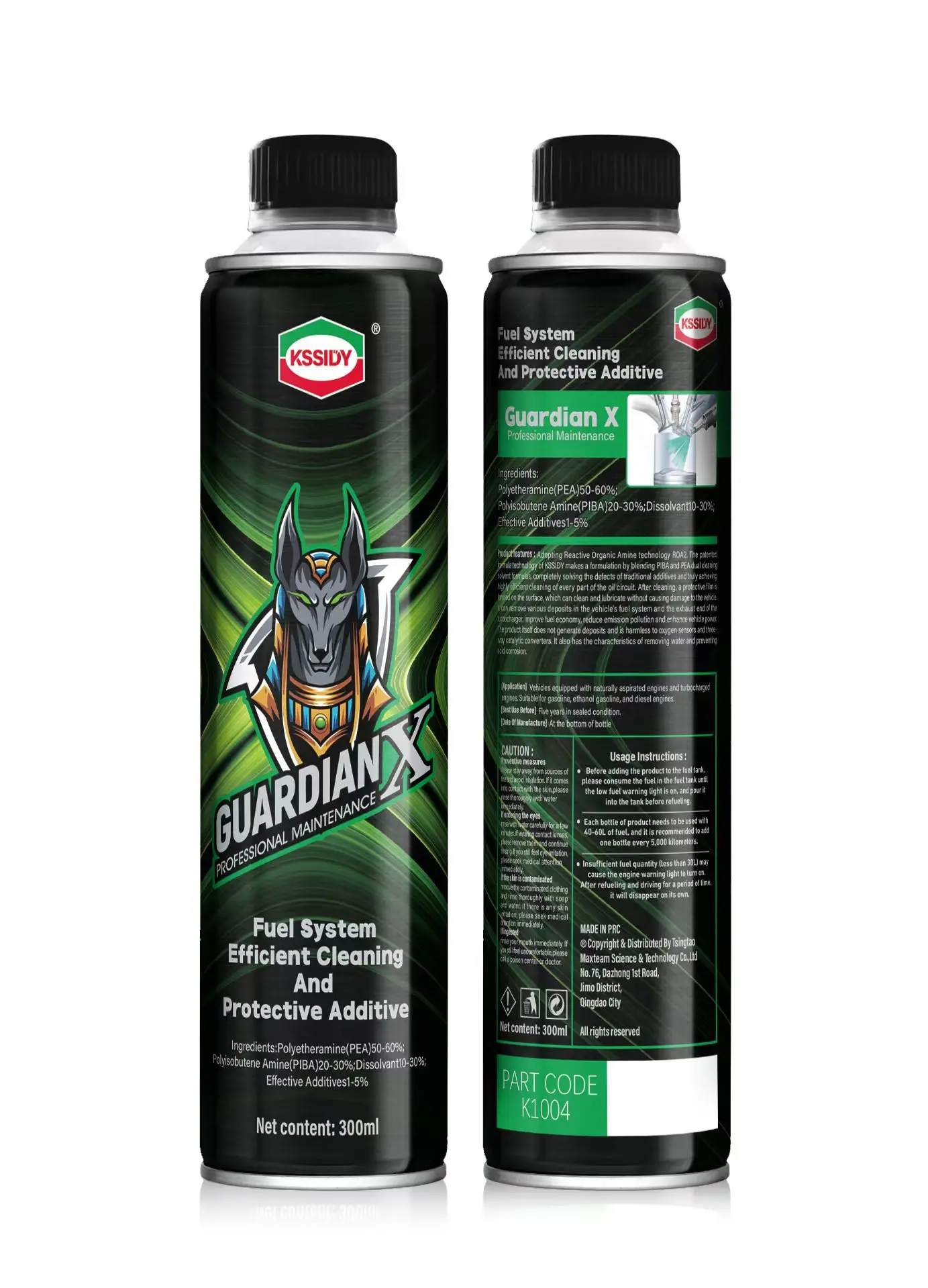 THREEON GUARDIAN Carbon Removal Protective Fuel Additive Fuel System Cleaner 50% High PEA Formula Fits Diesel Car Gas Car