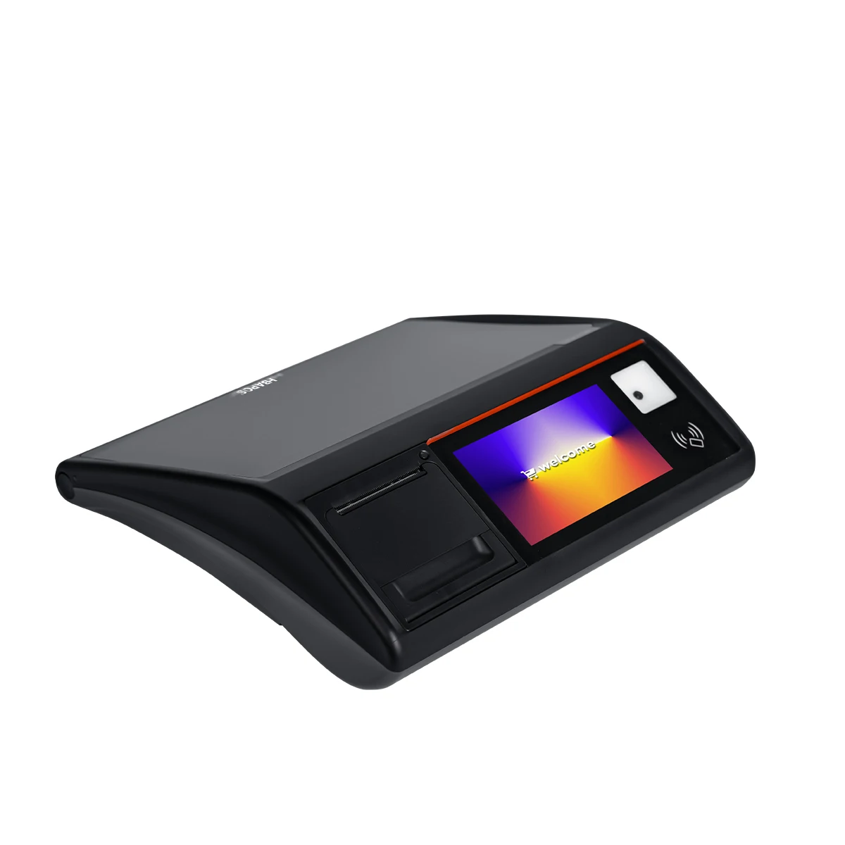 ATV&UTVAndroid 11 Dual Screen 10.1+5 Inch 4GB+64gb Mini Pos Systems 58mm Printer Nfc Cash Register Epos Machine Terminal
