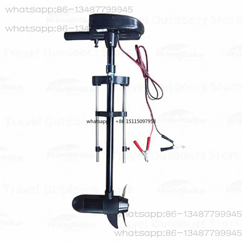 T-18 Inflatable Boats Electric Silent Motor 12V DC Eletric Motor For Inflatable Kayak Kayaking Thruster Accessories
