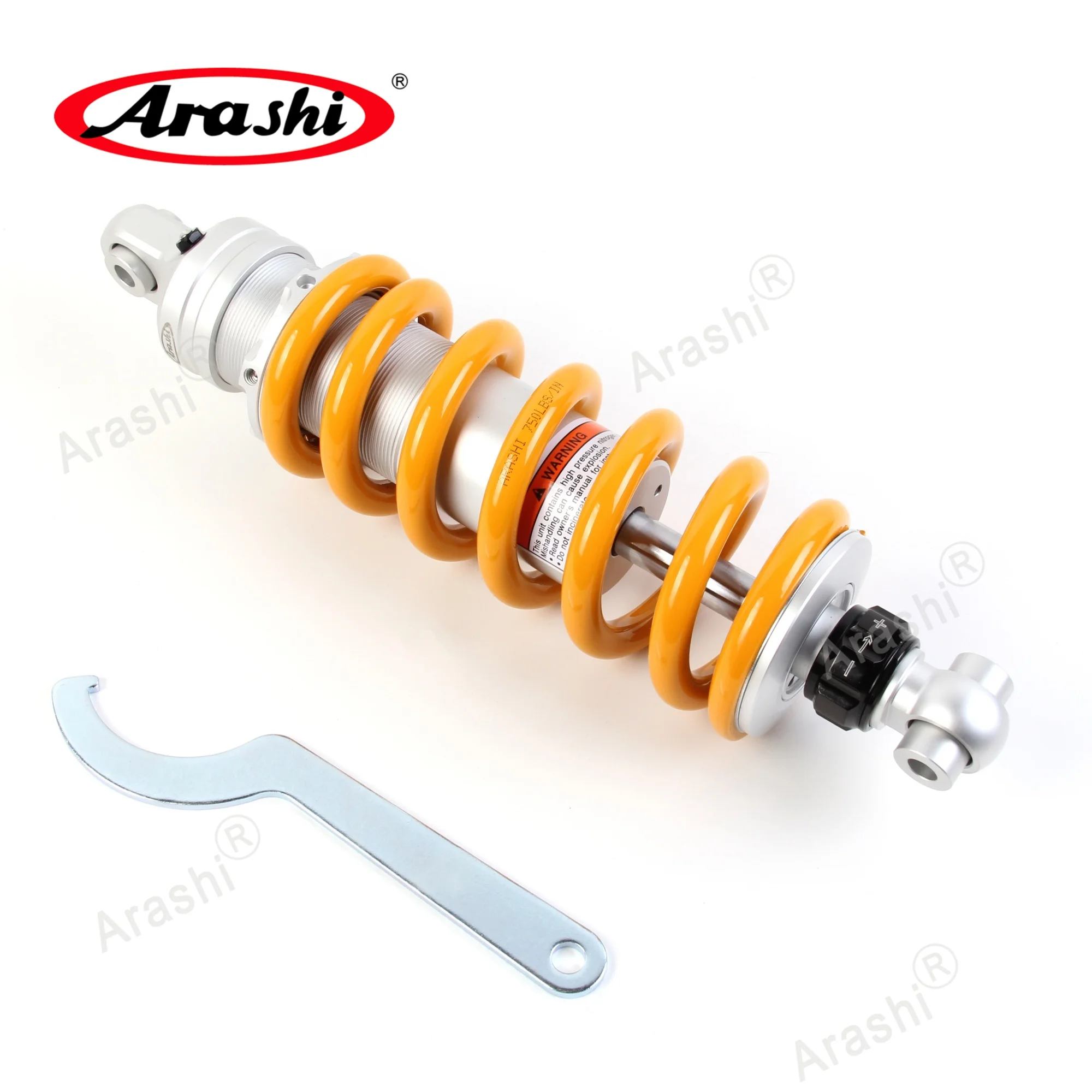 Amortiguador de Aire Arashi de 332 mm para HONDA CBR650R / ABS / CB650R 2019 2020 2021 2022 2023 2024 2025 Monoshock Suspensión Trasera