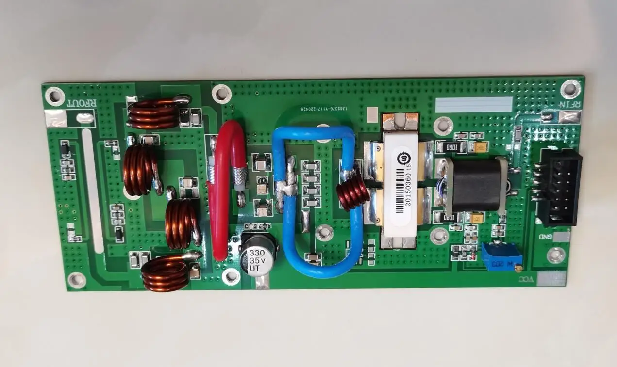 New 300W 350W Max 80MHz-109MHz FM Transmitter Power Amplifier Board Suitable for FM Transmitter Board 0.6-1W Input