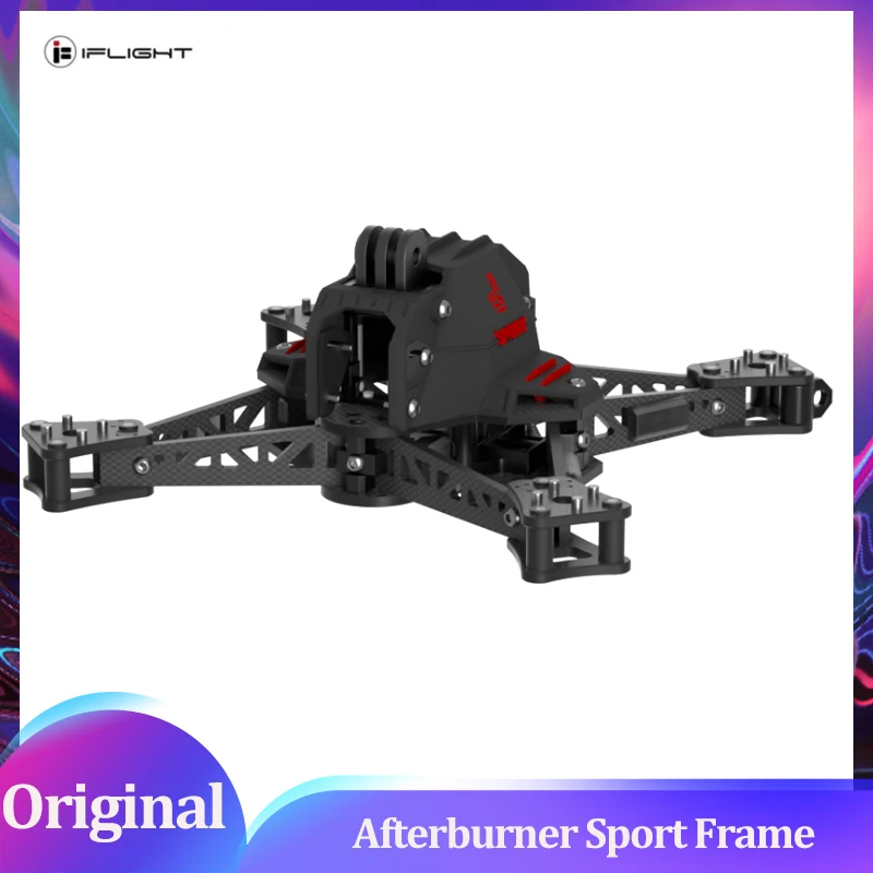 

iFlight Afterburner Sport O4 Frame Kit 210mm Wheelbase with 3mm Arm Thickness For RC FPV Freestyle LongRange Racing Drone