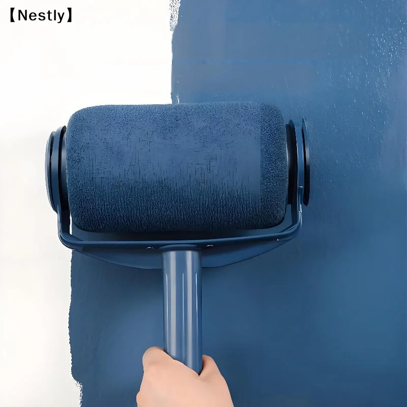 1Pc Paint Roller Brush Handheld Paint Roller - Cleaning Paint Roller - Roller Tool For Painting Room Walls Ceilings Floors〔Nest〕