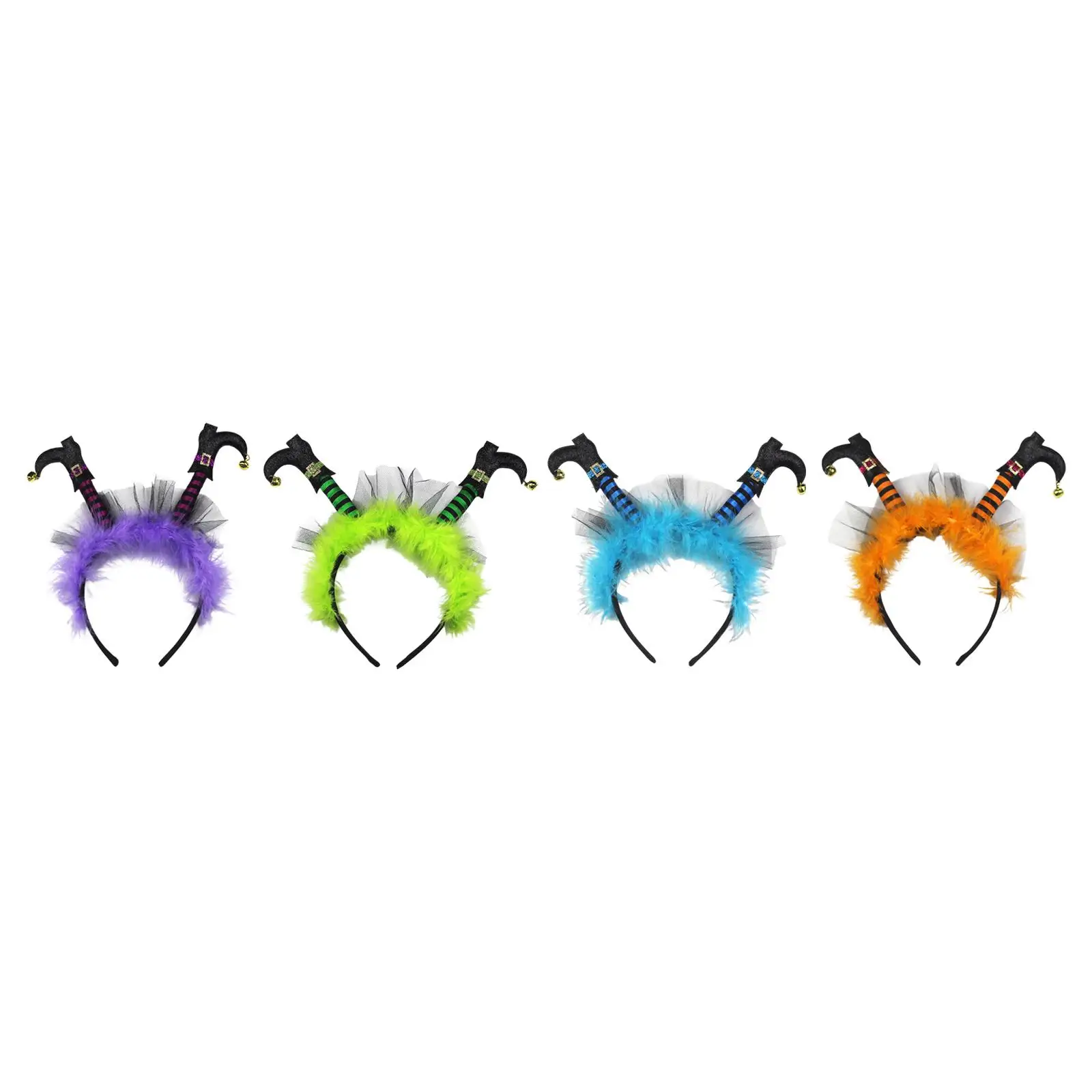 

Halloween Witch Feet Headband Hair Hoop Exquisite Stylish Lightweight Versatile