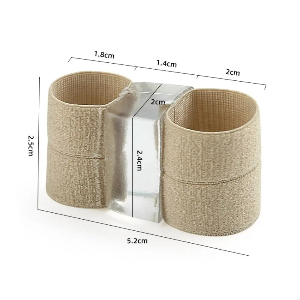 Séparateur de deux orteils en Silicone, ajusteur de soins des pieds, Correction du pouce et des doigts, outil de redressage, épandeur d'orteils, nouveau