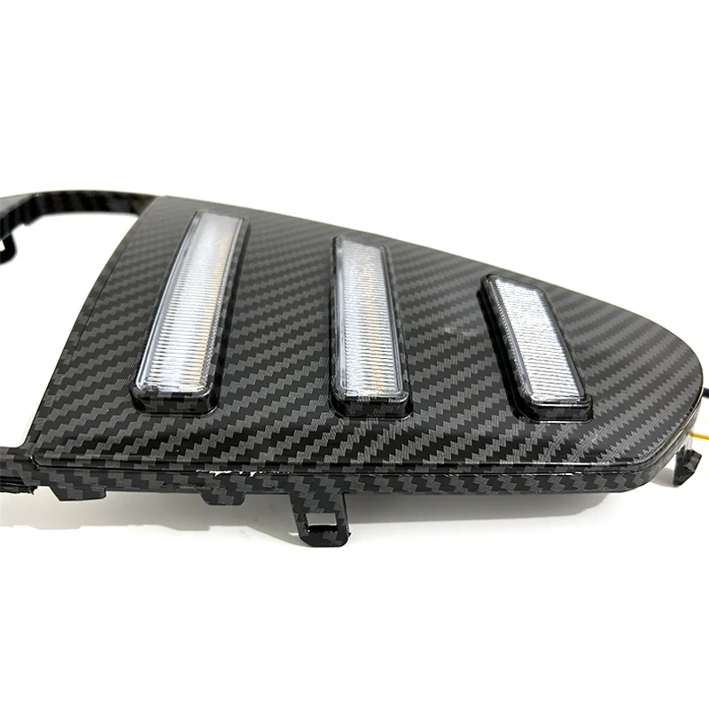 DinCh LED Foglight DRL For Geely Coolray 2018 2019 2020 Front bumper foglight foglamp Daytime running light