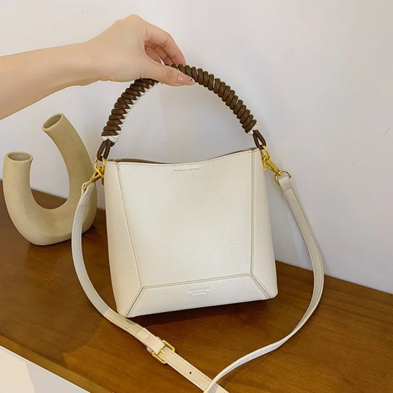 

Shiny Evening Leather Tote Bag Premium Paris Trendy Vintage Casual Crossbody Messenger Bag Glamorous Ladies Daily Outdoor Party