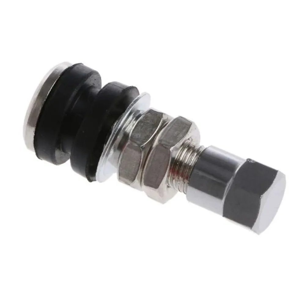 Bolt-in Tire Wheel Valve Tubeless  No Tube Stem Motorcycle Car Bike ATV  1Pc Tubeless Valve  1Pc Dust Cap Hot Sale Accessories