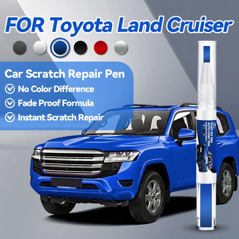 

Специализированная ручка для ремонта автомобильной краски для Toyota Land Cruiser 1951-2025 гг., аксессуары для устранения царапин, черный 202, синий 8