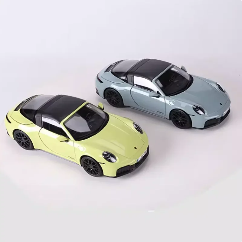 

911 Targa 4 GTS 1:18 scale alloy full open door car model static finished ornaments Adult Gift Hobby & Toys Collectibles