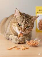 Premium Freeze-Dried Krill Cat Treats - Healthy & Nutritious Snacks for Pet Dental Health 2