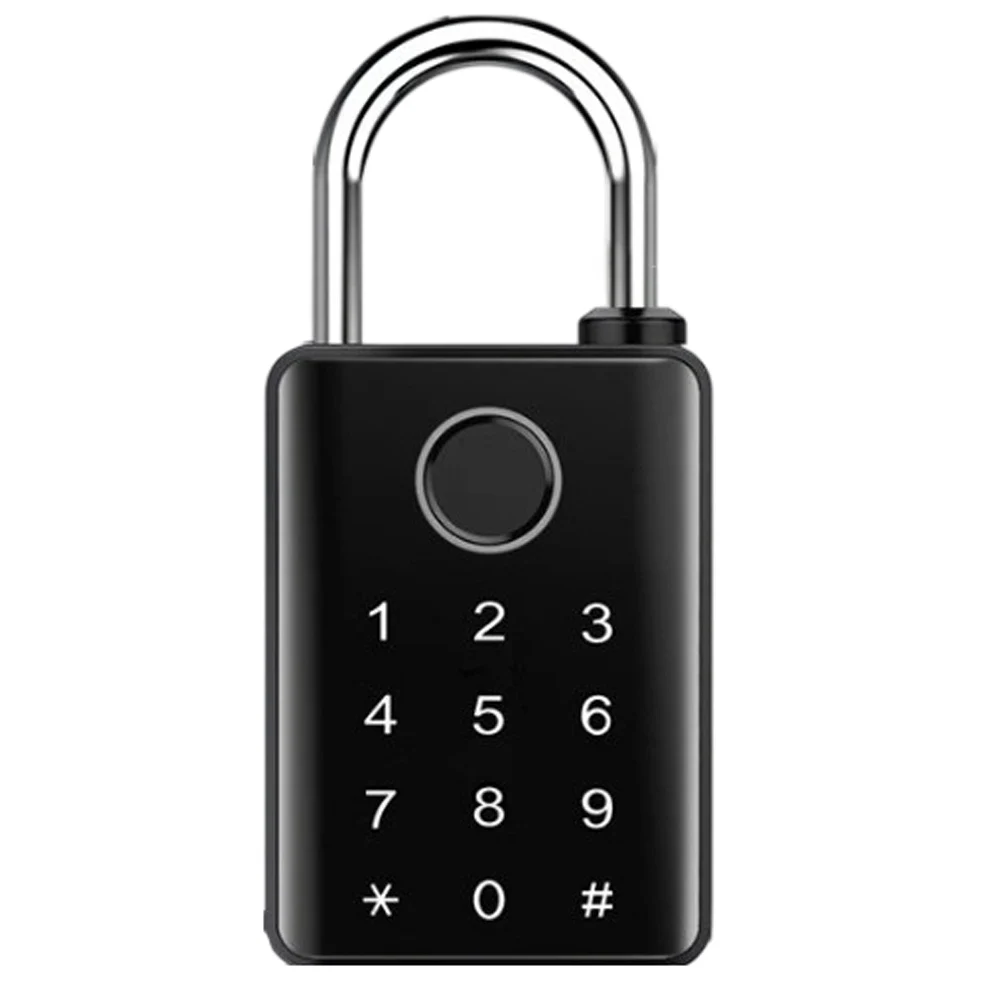

Advanced Security Features Padlock Bluetooth-Compatible Padlock Electronic Lock 100 Password Combinations Flexible Beam Diameter